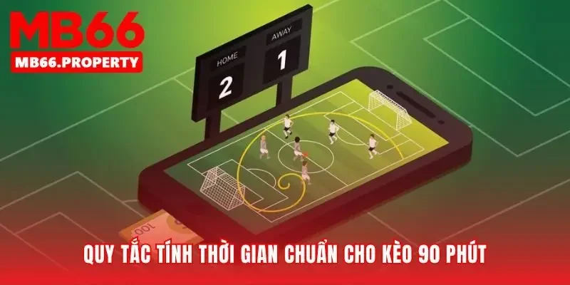 Ranh giới thời gian quyết định cho kèo cược 90 phút