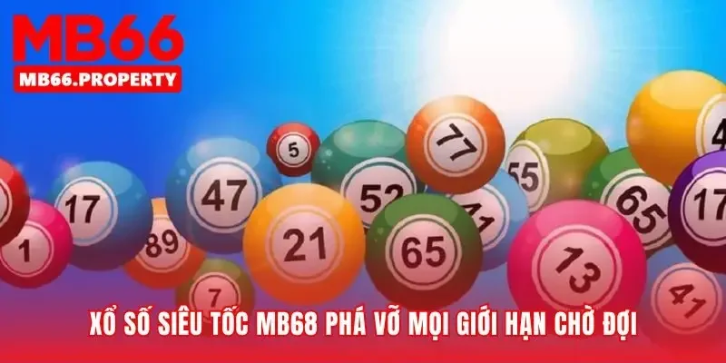 Trò chơi xổ số siêu tốc không có khái niệm chờ